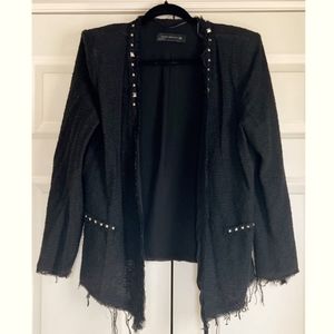 Zara Rockstud Blazer